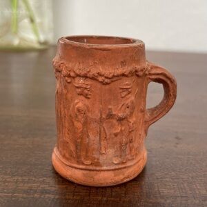 Tiny hand carved stein